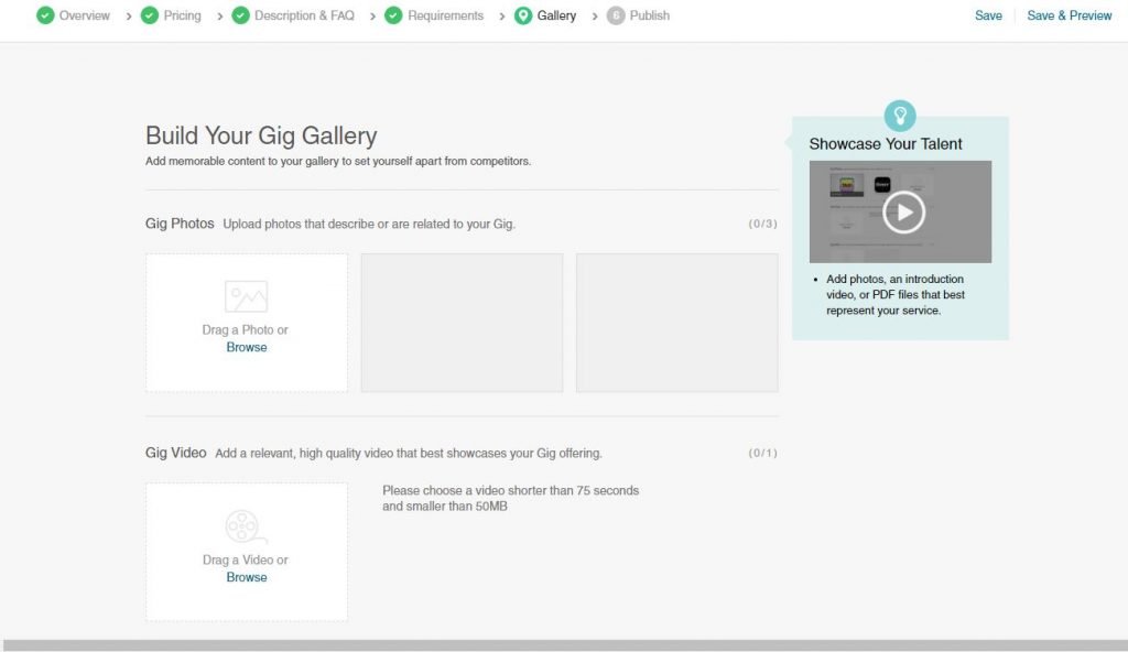 gig gallery fiverr